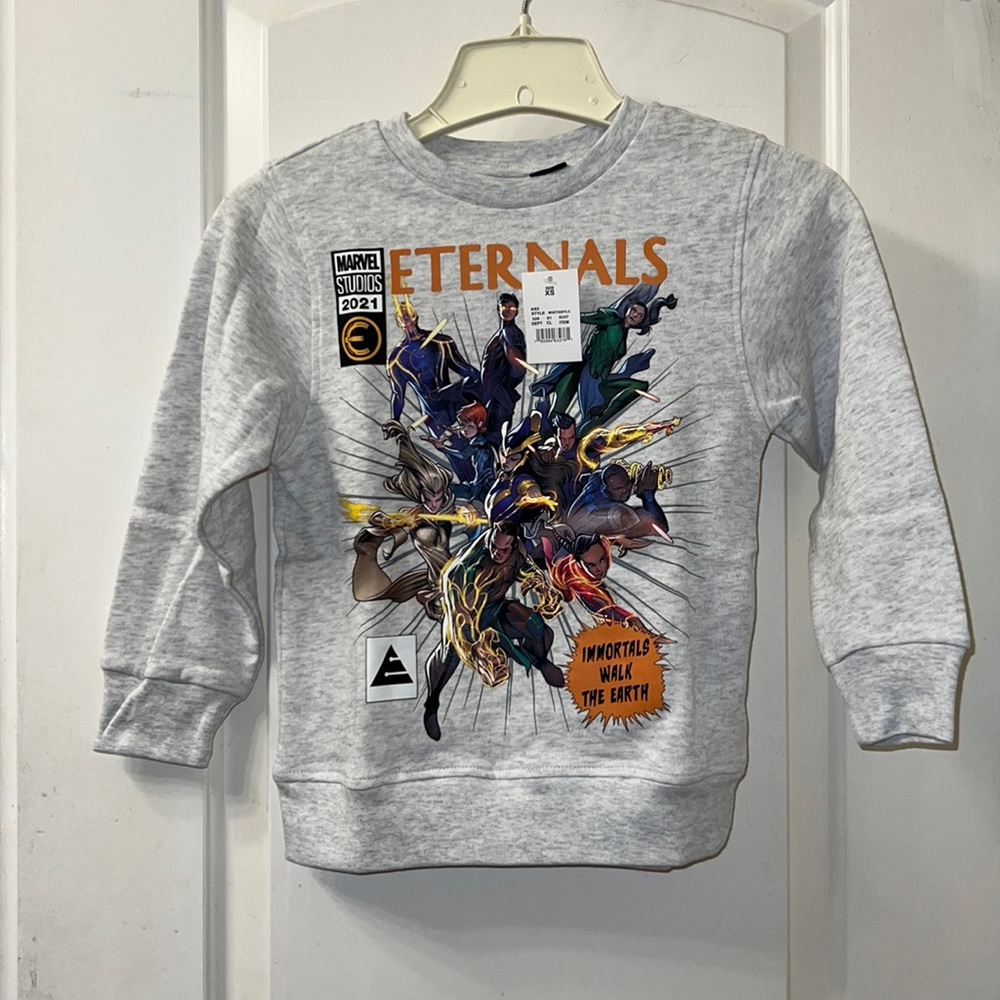 Kids Marvel long sleeve shirt